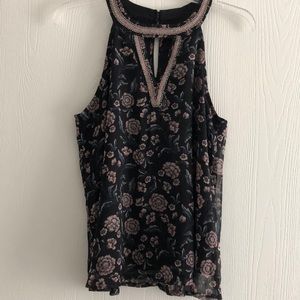 Hollister floral print blouse